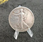Silver 90% 1937 P  very nice Walking Liberty half dollar  TP 10343