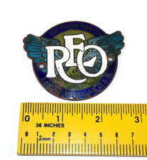 Very Rare 1911 Reo Flying Cloud Radiator Emblem Automotive Hood Badge Logo Usa Very Rare 1911 Reo Flying Cloud Radiator Emblem Automotive Hood Badge Logo Usa