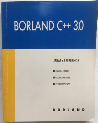 Borland C++ 3.0 Library Reference