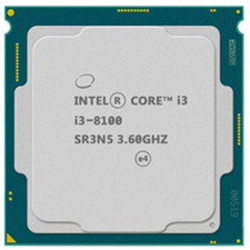 Intel SR3N5 i3-8100 3.6GHz 6MB Cache Quad Core Processor