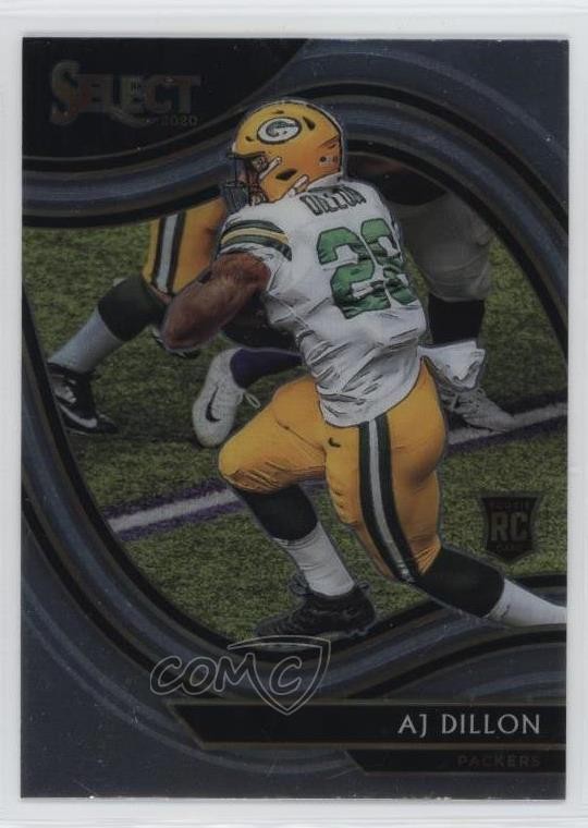 2020 Panini Select Field Level AJ Dillon #365 1ek2