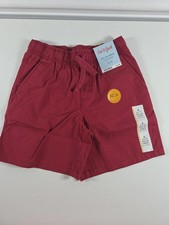 Cat  Jack Pull On Shorts Red Size 6/7 NEW Casual Summer