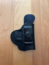 Maxx Carry IWB Leather Gun Holster Compatible with Glock 43, Walther PP, etc