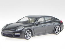 Porsche Panamera Turbo S G1 II grey diecast model car 206800E Minichamps 1:43
