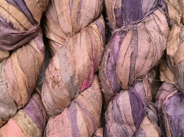 批量 复古丝带 纱线 手工针织,500 克,А 瑞典  — 第 3/4 张图片