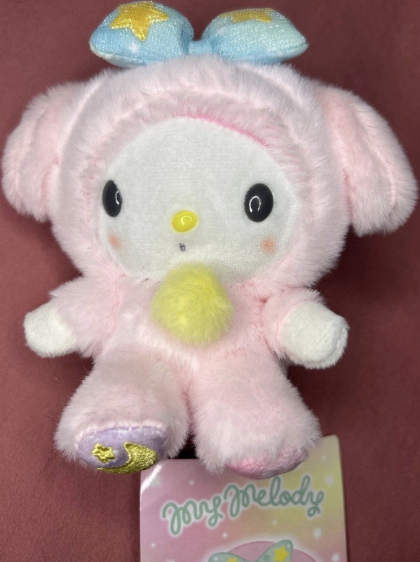 Sanrio My Melody Rabbit Plush Stuffed Animal Pink/White 2021 MPN A1137