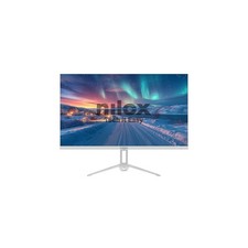 Nilox Monitor 23.8" Full HD LED Bianco con Pannello Fast IPS