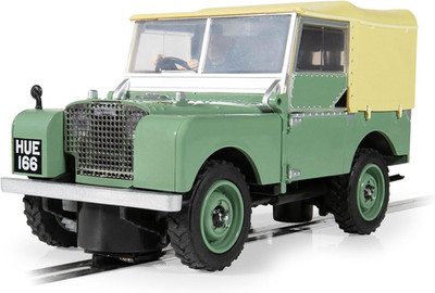C4600 Land Rover Series 1 - HUE166 Toy Slot Car for Use with Race Tracks and Set