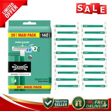 Image of Wilkinson Sword Extra 2 Razors for Men 20pk | Disposable | Sensitive Skin