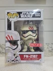 Funko Pop Star Wars FN-2187 Only at Target Exclusive #100 w/Protector