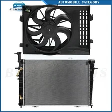 For 2005 2006 2007-2009 Hyundai Tucson Electric Engine Radiator Cooling Fan Kit