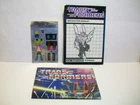 Transformers G1 Evil Insecticon Kickback  Original Sticker Sheet 5921 & Manual