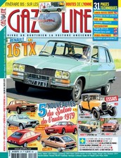 GAZOLINE 270 RENAULT 16 TX / CITROËN B14 G / LANCIA FULVIA COUPE / FIAT 500