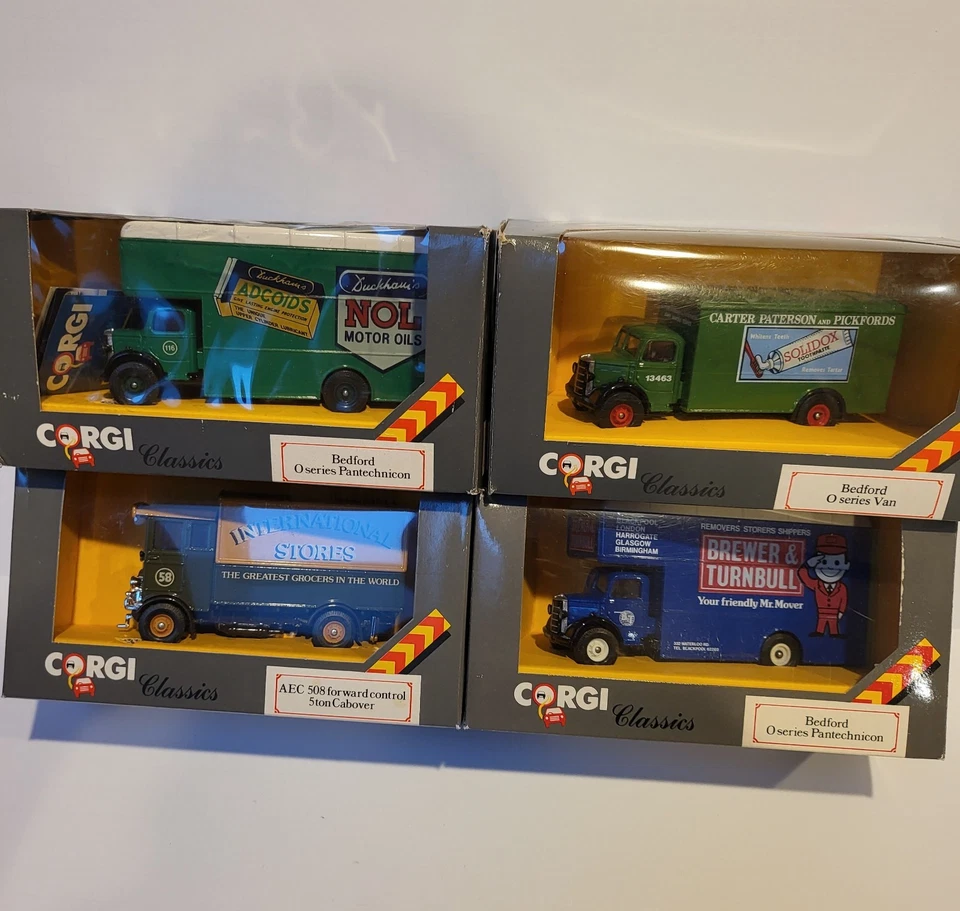 All 4 Corgi Classics diecast Trucks 1:40 - Image 3 of 4