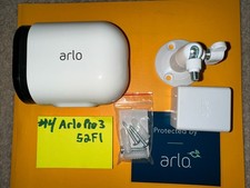 Netgear Arlo Pro 3 VMC4040P Add-On Wireless Camera w/ Battery and Accessories