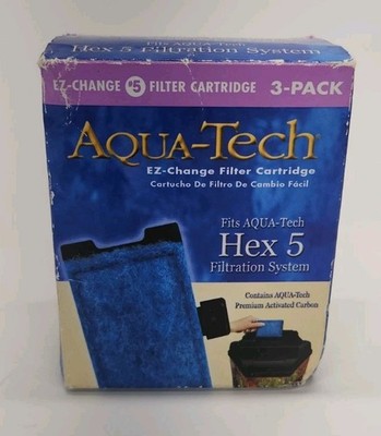 Generic Aquarium Filters For Aqua Tech Hex 5 non-OEM Fit EZ-Change #5 Cartridges