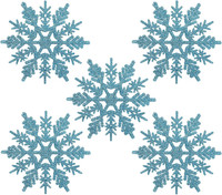 24 X Schneeflocken Weihnachten Deko FüR Weihnachtsbaum Glitzer Weihnachtsbaumsch