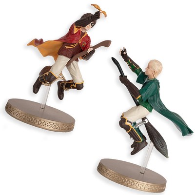Eaglemoss Collections Wizarding World - Harry & Draco Quidditch Duo (Jahr 2)