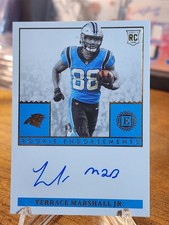 2021 Panini Encased - Rookie Endorsements Terrace Marshall Jr. #RE-TM Gold...