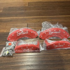 Red Brake Caliper Covers For 21-26 Ford F-150 Open Box Tested Red Brake Caliper Covers For 21-26 Ford F-150 Open Box Tested