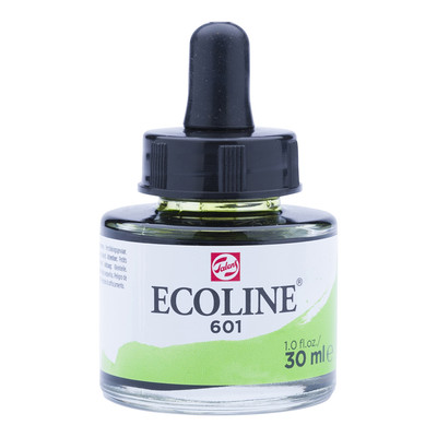Watercolor Ecoline With Dropper 30 Ml Light Green | Talens