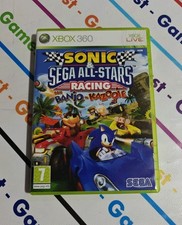 SONIC SEGA ALL STARS RACING CON BANJO KAZOOIE XBOX 360 PAL ITALIANO COME NUOVO