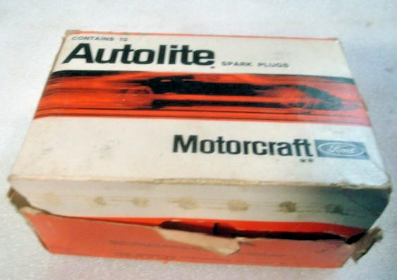 8 NOS  Autolite BTF-42 Spark Plugs for Sun Beam Tiger V-8