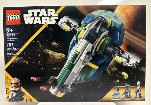 LEGO Star Wars : Jango Fett's Starship Building Set #75433 (707 pcs)