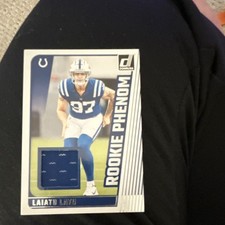 Panini Donruss Rookie Phenom Laiatu Latu Indianapolis Colts Card RPJ-LLA