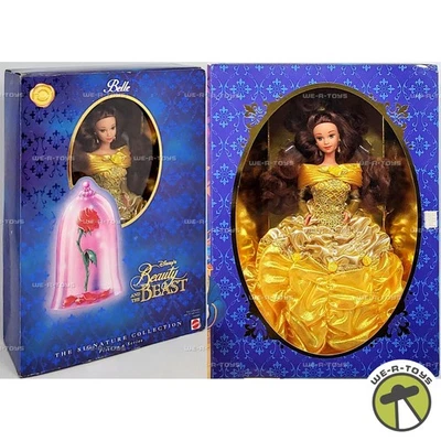 Disney's Beauty and the Beast Belle Doll Signature Collection 1996 Mattel 16089 - Image 1 of 4