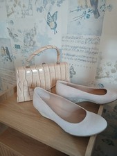 Handbag & Shoes Size 4. Great for A Wedding Outfit