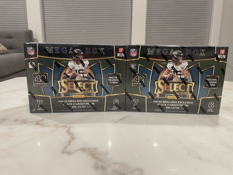 2022 Select Football Mega Box - Lot of 2