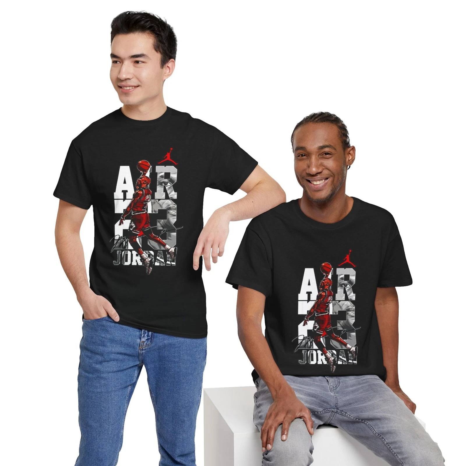 Michael Jordan Graphic T-Shirt | Vintage Sportswear