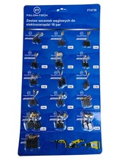 Kohleb&uuml;rsten f&uuml;r Elektrowerkzeuge Bohrmaschinen Universal-Set  16 Gr&ouml;&szlig;en 32 tlg.
