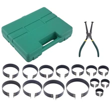 Piston Ring Compressor Cylinder Installer Plier 14 Band Tool 62-145mm