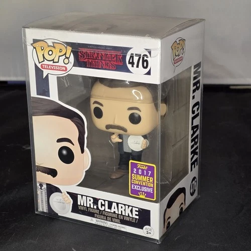 Funko Pop! Stranger Things Mr. Clarke #476 2017 Summer Convention Exclusive