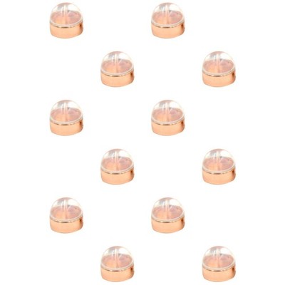  12 Pcs Ersatz-ohrringverschlüsse -Rückenbeläge Ohrring-Stützrücken