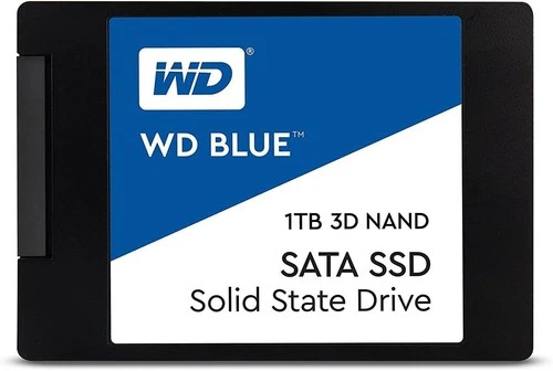 Western Digital 1TB WD Blue 3D NAND Internal PC SSD - SATA III WDS100T2B0A