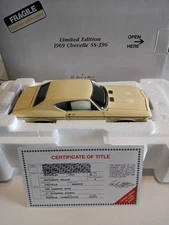 DANBURY MINT 1969 CHEVELLE SS-396 LIMITED EDITION.