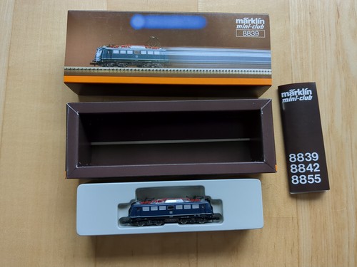 Märklin mini-club Spur Z Lokomotive E-Lok 8839 | Zustand: Als Ersatzteil / defekt