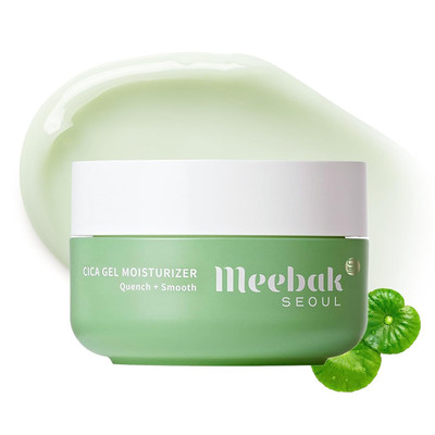 Cica Gel Face Moisturizer | Lightweight Hydrating Water Cream with Hyaluronic Ac