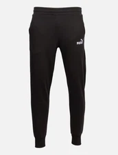 Womens Medium  Puma Black ESS+ Embroidery Logo Pant