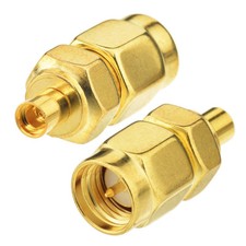 50x SMA Plug Male to MMCX Jack Female RF Coax Adapter Connector for DAB Antenna