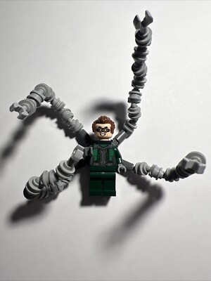 LEGO Dr. Octopus Doc Ock Minifigure 76178 Spider-Man Villain Daily Bugle