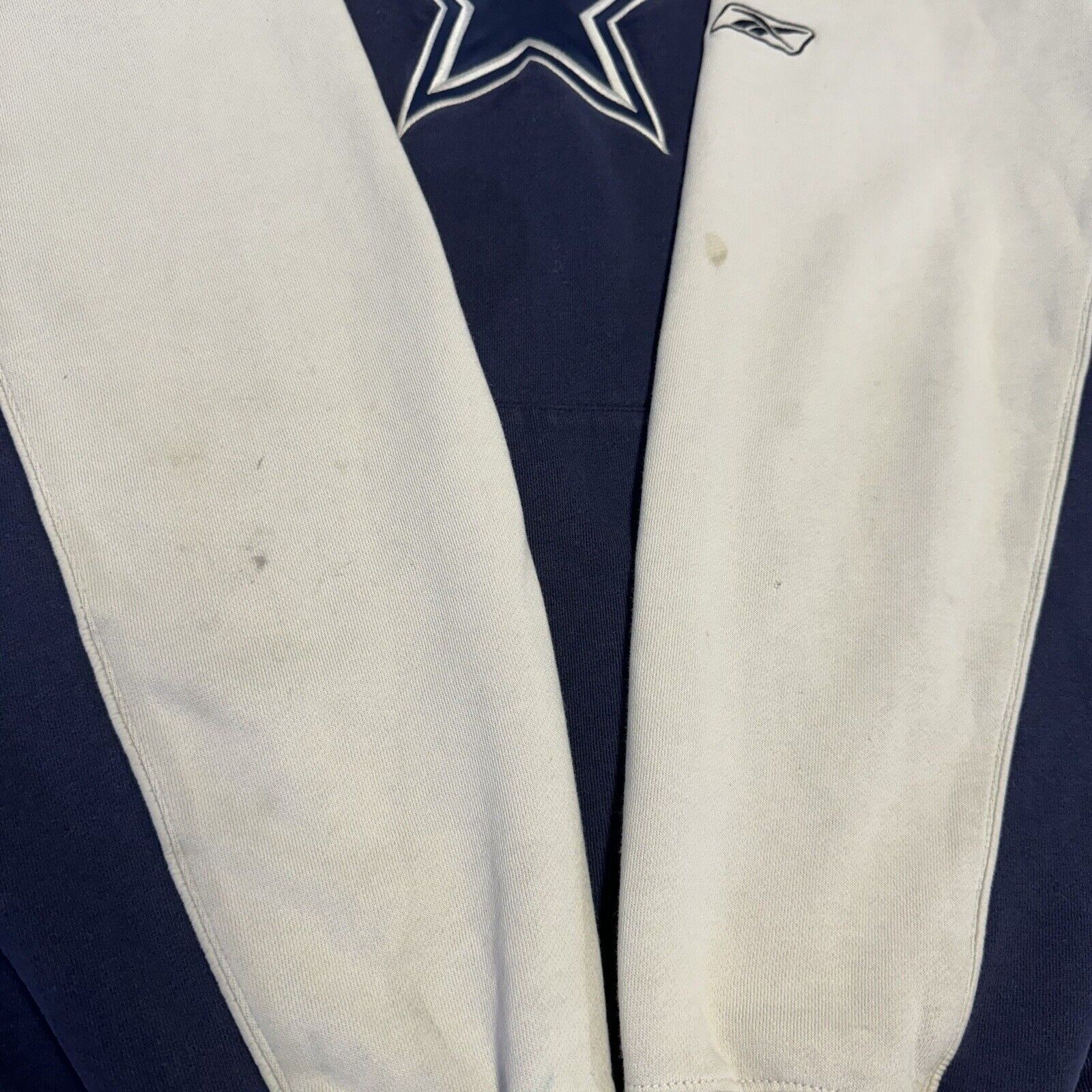Vintage Dallas Cowboys Hoodie Sweatshirt Mens 2XL… - image 6