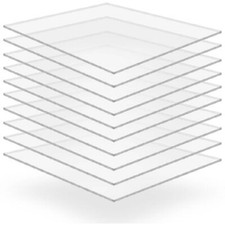 Clear Acrylic Glass Transparent Perspex Sheet Cut To Size Panel Plastic Material
