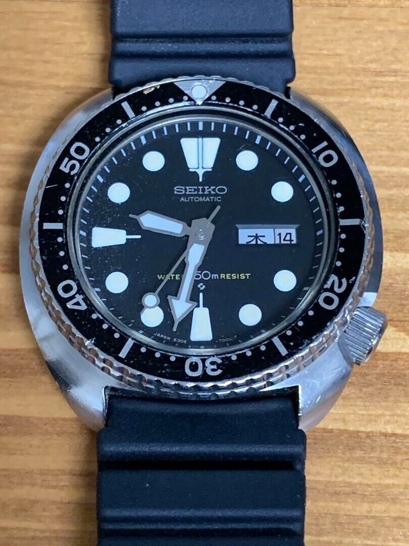 SEIKO 3rd Diver Vintage 6306-7001 Day Date 150m Black Dial SEIKO 3rd Diver Vintage 6306-7001 Day Date 150m Black Dial