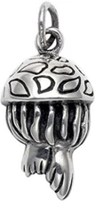 Wildthings Small Sterling Silver Jellyfish Pendant