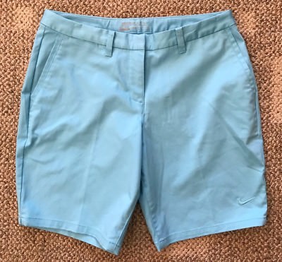 Nike Golf Womens Bermuda Casual Shorts Size Copa Blue Dri