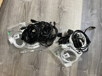 Lot of 18 28AWG DisplayPort Male to DVI-D(24+1) Male